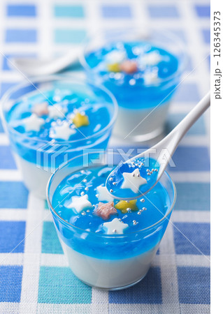 七夕ゼリー 126345373