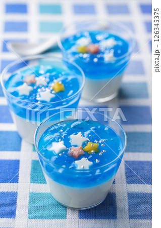 七夕ゼリー 七夕ゼリー 126345375