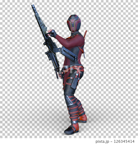 サイバー戦士 126345414