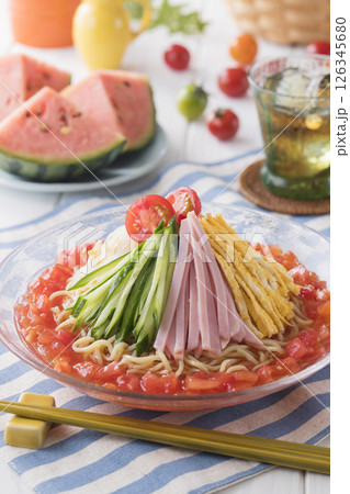 トマト冷やし中華 126345680
