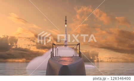 弾道ミサイル潜水艦 126346400
