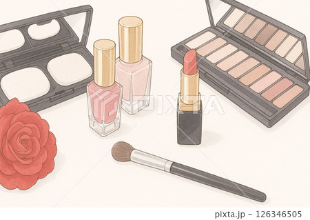 コスメアイテム_並び_4 コスメアイテム_並び_4 126346505