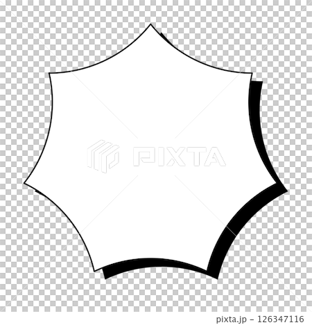 Simple illustration of thorns 126347116