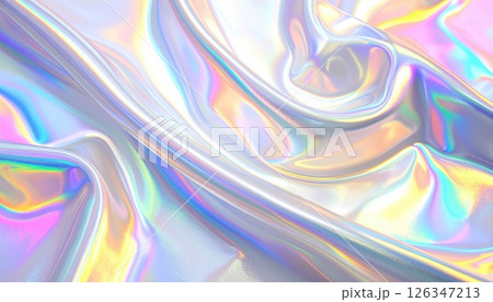 《AI画像》レインボーフィルムの背景素材 126347213