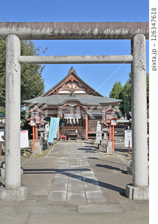 太田市散歩:太田春日神社 拝殿 太田市本町 太田市散歩:太田春日神社 拝殿 太田市本町 126347618