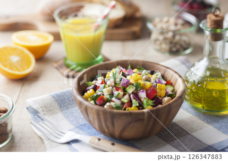 夏野菜のチョップドサラダ 夏野菜のチョップドサラダ 126347883