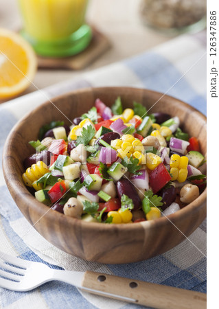 夏野菜のチョップドサラダ 夏野菜のチョップドサラダ 126347886