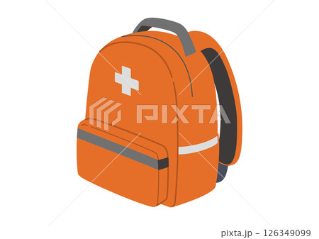 防災バッグのイラスト 防災バッグのイラスト 126349099