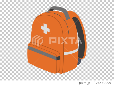 防災バッグのイラスト 防災バッグのイラスト 126349099