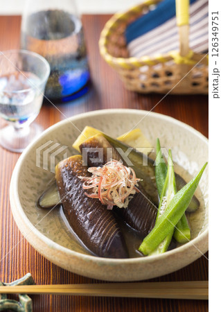 茄子の煮浸し 126349751