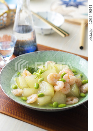 冬瓜のエビあんかけ 126349841