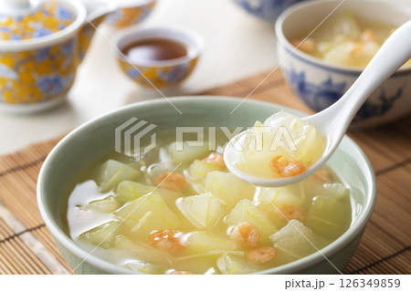 冬瓜の冷製スープ 冬瓜の冷製スープ 126349859