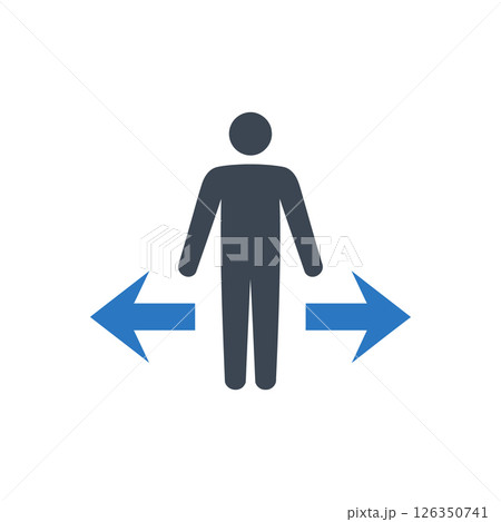 Person Decision Direction Icon 126350741