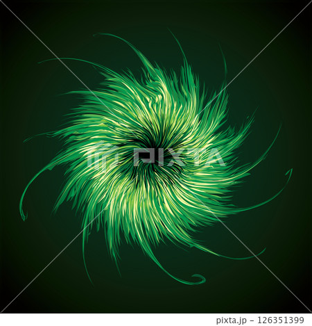Abstract background. Explosion. Vector drawing 126351399