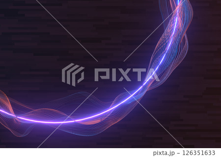 LED 立体 3次元 126351633