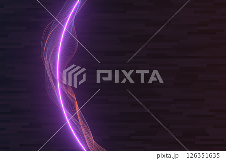 LED 立体 3次元 126351635