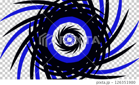 Illustration of an abstract background in blue shades Illustration of an abstract background in blue shades 126351980