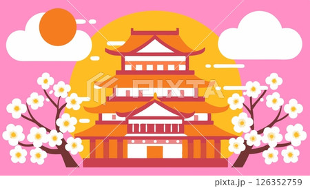 Best selling background images Japan 126352759