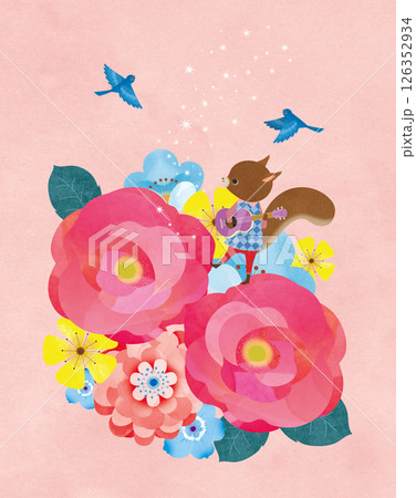 バラの花 126352934