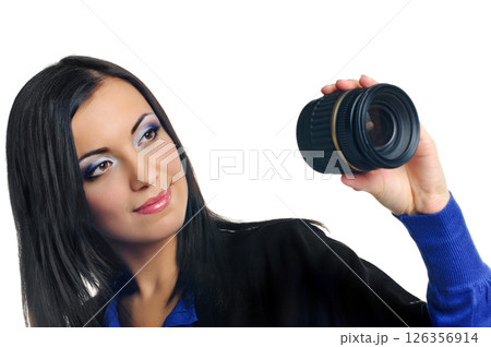 thru the lens 126356914