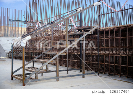 Metal framework of reinforced concrete structure Metal framework of reinforced concrete structure 126357494