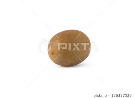 Whole fresh kiwi fruit isolated on white 126357529