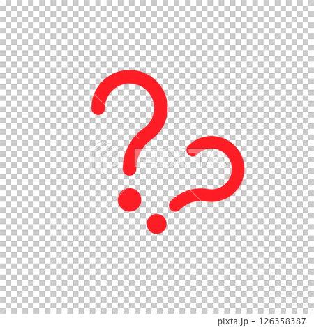 クエスチョンマークのベクターイラスト 126358387