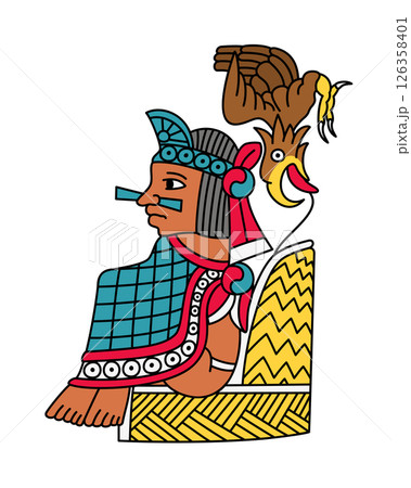 Cuauhtemoc, the last Aztec Emperor, and last Tlatoani, ruler of Tenochtitlan. His name means Descending Eagle, someone who descends like an eagle, folds its wings, and swoops down to strike its prey. Cuauhtemoc, the last Aztec Emperor, and last Tlatoani, ruler of Tenochtitlan. His name means Descending Eagle, someone who descends like an eagle, folds its wings, and swoops down to strike its prey. 126358401