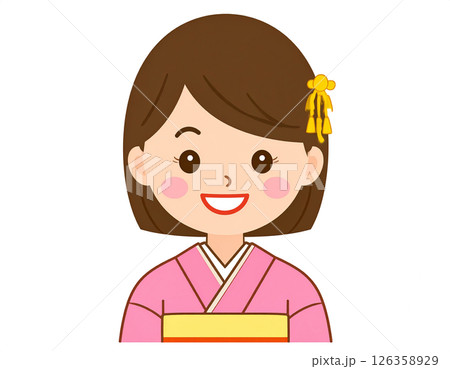 七五三　女の子 126358929