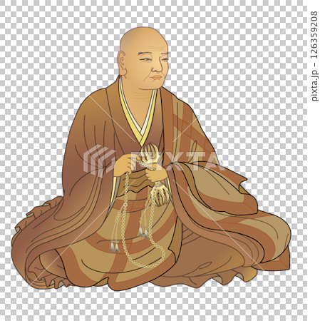 花山天皇のイラスト 126359208