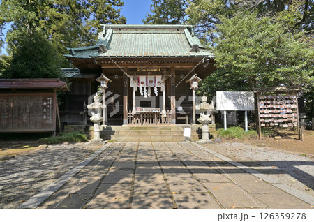 太田市散歩:新田神社 拝殿 太田市金山町 太田市散歩:新田神社 拝殿 太田市金山町 126359278