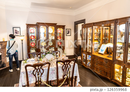 【重要伝統的建造物群保存地区】北野町山本通　うろこの家の内部1　兵庫県神戸市中央区 126359968