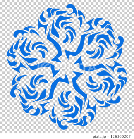 Blue color ethnic mandala patern design illustration. Perfect for logos, icons, stickers, tattoos, design elements for websites, advertisements and more. Blue color ethnic mandala patern design illustration. Perfect for logos, icons, stickers, tattoos, design elements for websites, advertisements and more. 126360207