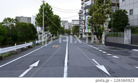 片側一車線道路 126360923