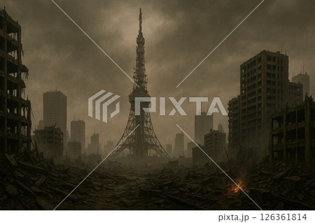 荒廃した都市 荒廃した都市 126361814