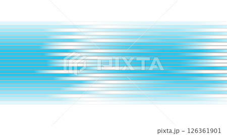Blue minimal stripes and black outlines abstract background 126361901