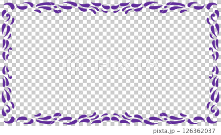 Purple abstract framed background illustration. Perfect for wallpaper frames, book covers, invitations, greeting cards, websites 126362037