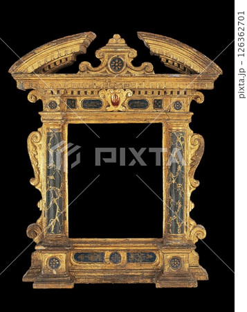 Early 17th Century Tabernacle Frame - Italian Marches Detail - Antique Art 126362701