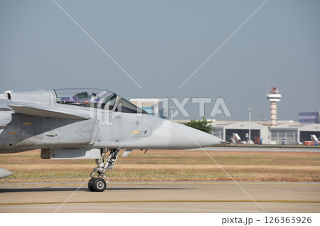 Fighter planes are taking off 126363926