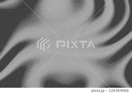 Monochrome halftone grainy textured gradient modern trendy background 126364068