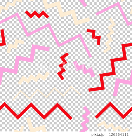 festive seamless pattern with colorful confetti 126364111