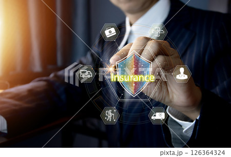 The concept of purchasing insurance and health insurance 126364324