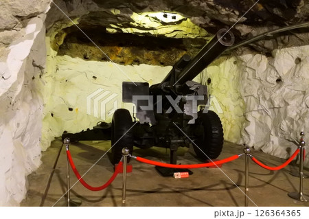 台湾・金門島、獅山砲陣地 126364365