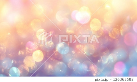 光輝く抽象的な煙 126365598