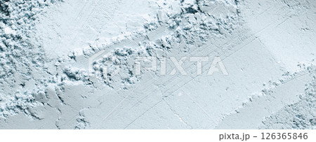 The texture of dry cosmetic clay for a skin mask. 126365846