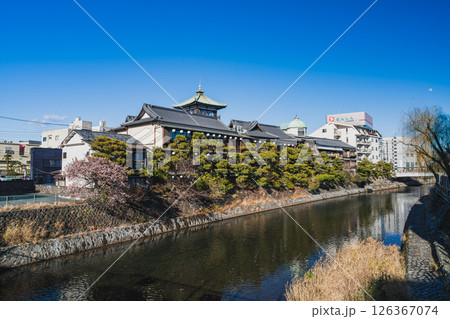 伊東市にある東海館の風景(静岡県) 126367074