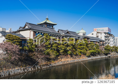 伊東市にある東海館の風景(静岡県) 伊東市にある東海館の風景(静岡県) 126367185