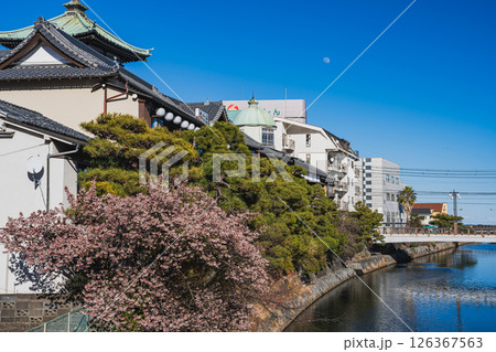 伊東市にある東海館の風景(静岡県) 伊東市にある東海館の風景(静岡県) 126367563