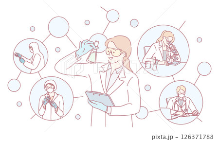 Innovative Research and Experiments Conducted in Laboratories by Skilled Scientists 126371788