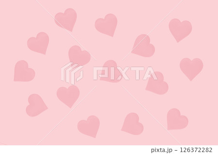 tinted photograph, pink color. pink hearts on a pink background. Background for a postcard tinted photograph, pink color. pink hearts on a pink background. Background for a postcard 126372282